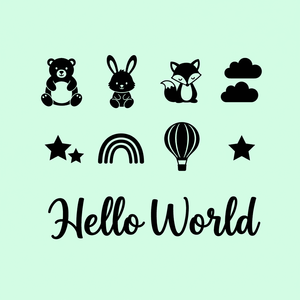 Kids & Nursery SVG Pack